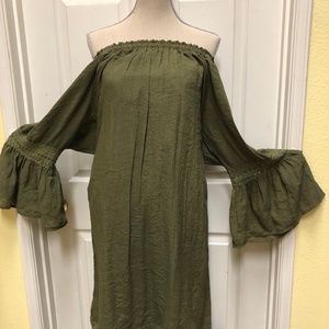 Groovy Olive Dress